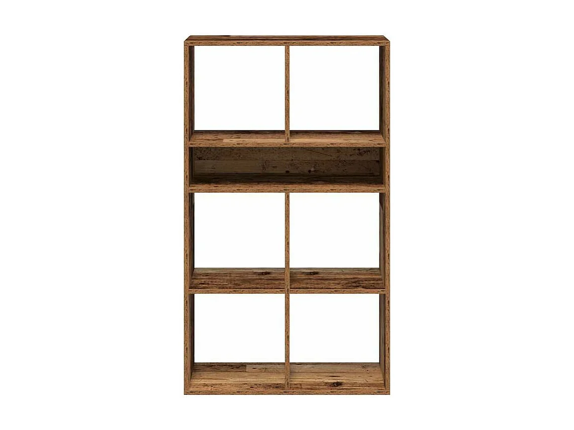 Bibliothèque vieux bois 66x31x112 bois d'ingénierie