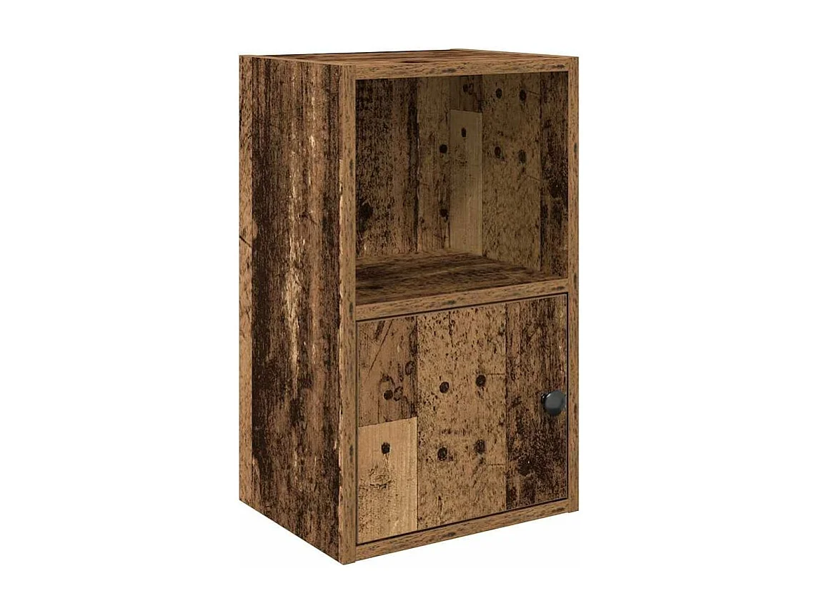 Bibliothèque vieux bois 31x24x52 bois d'ingénierie