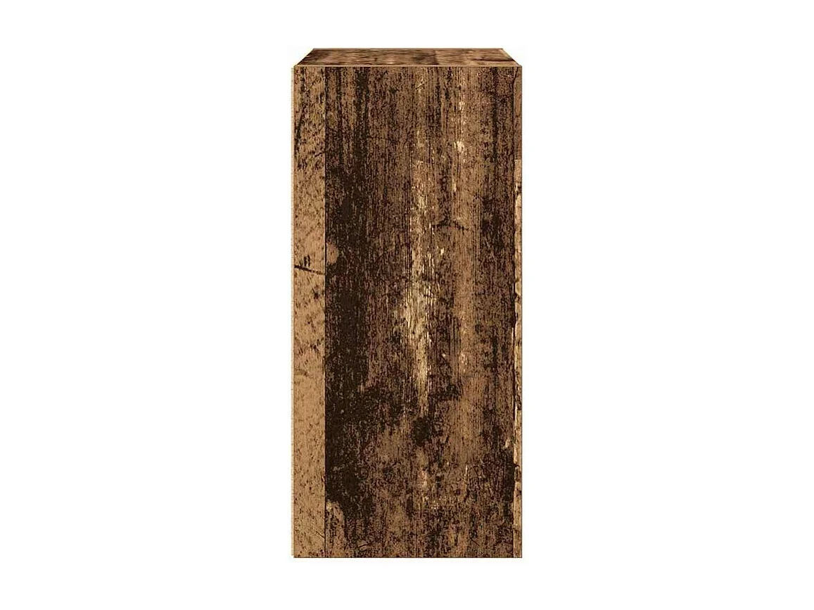 Bibliothèque vieux bois 31x24x52 bois d'ingénierie