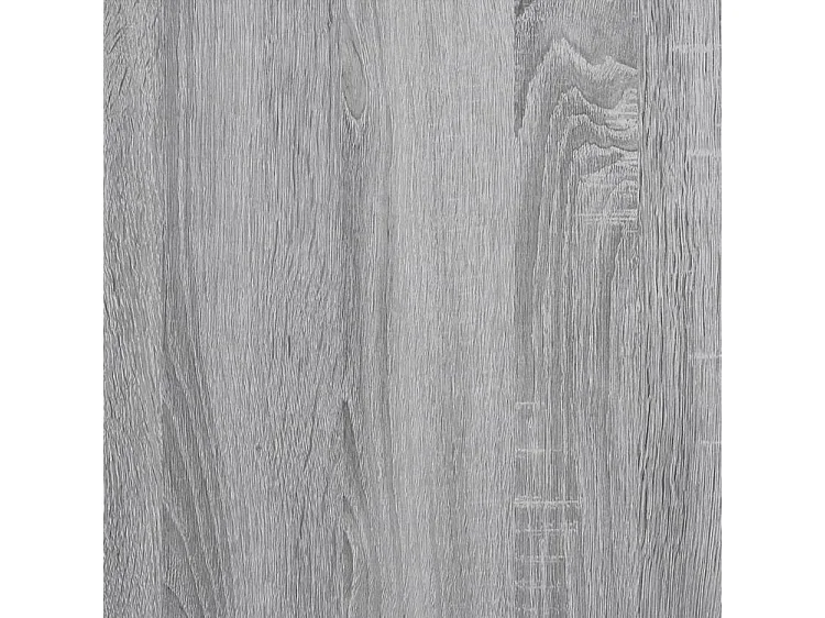 Bibliothèque sonoma gris 100x33x155,5 bois d'ingénierie