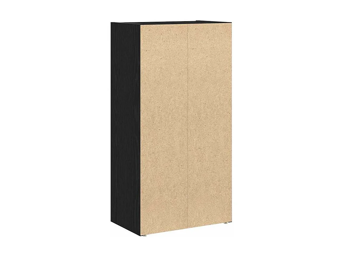 Bibliothèque chêne noir 40x24x77 bois d'ingénierie