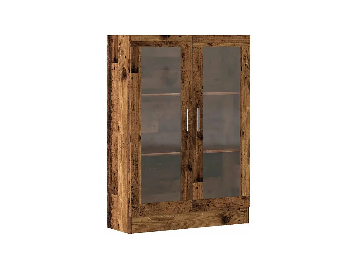 Bibliothèque vieux bois 82,5x30,5x115 bois d'ingénierie