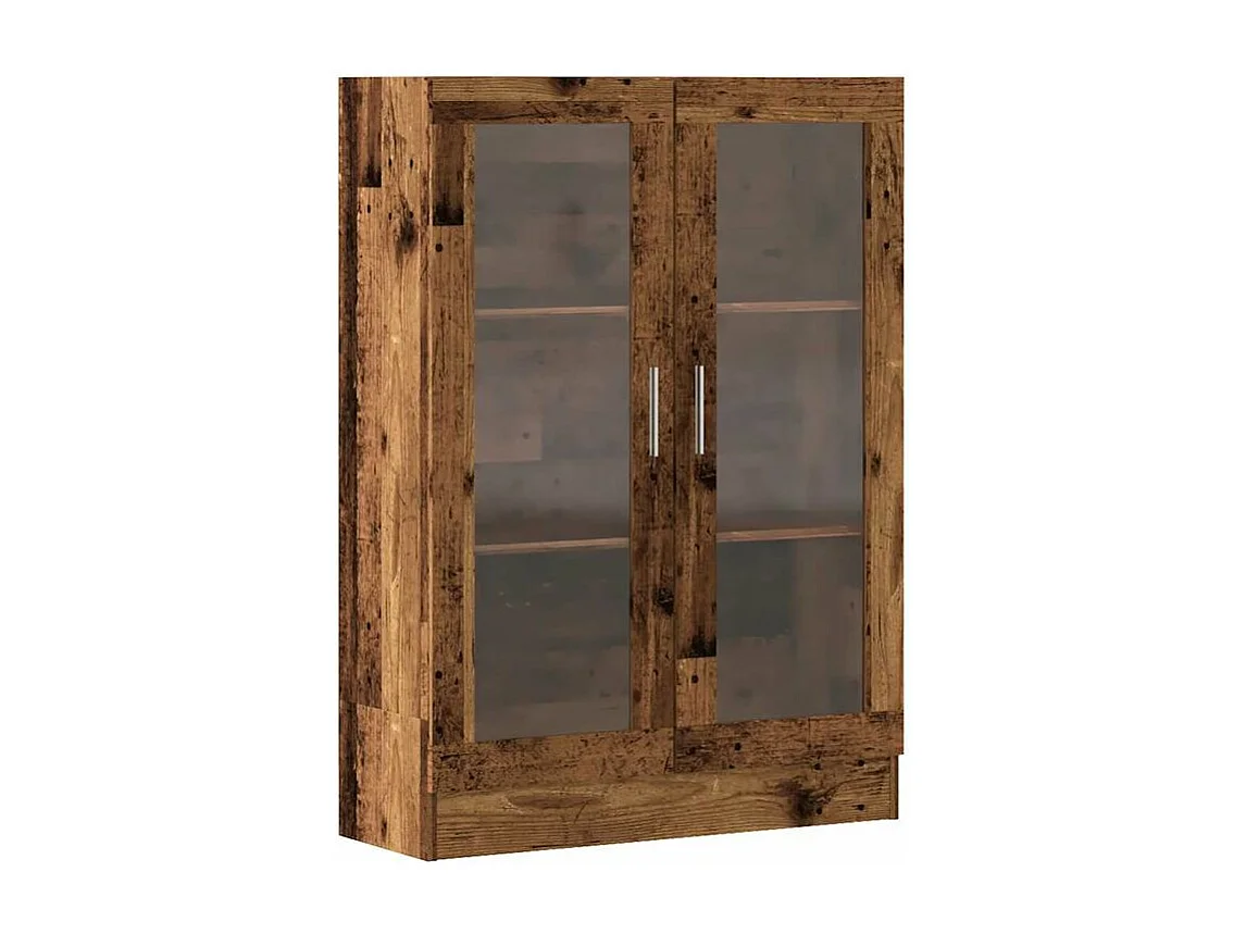 Bibliothèque vieux bois 82,5x30,5x115 bois d'ingénierie