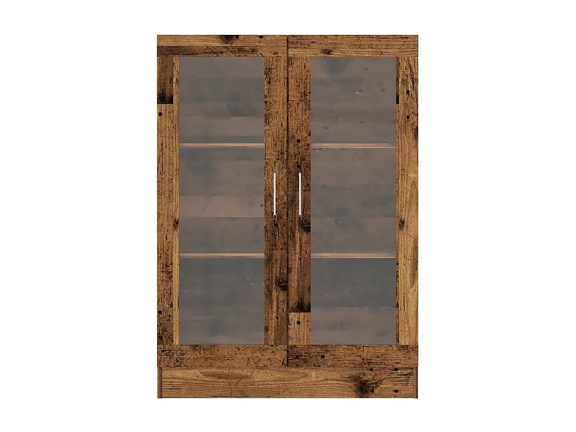 Bibliothèque vieux bois 82,5x30,5x115 bois d'ingénierie