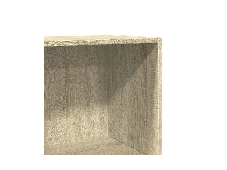 Bibliothèque chêne sonoma 40x30x152 bois d'ingénierie