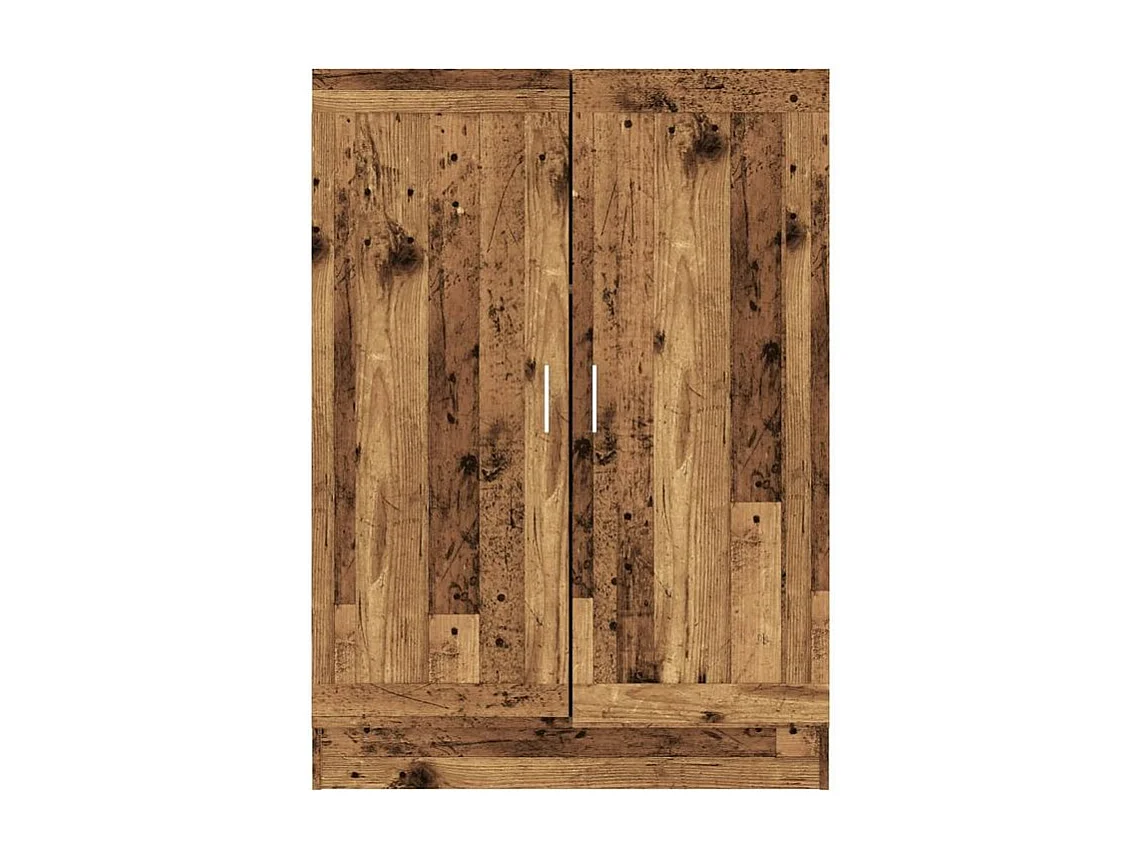 Bibliothèque vieux bois 82,5x30,5x115 bois d'ingénierie