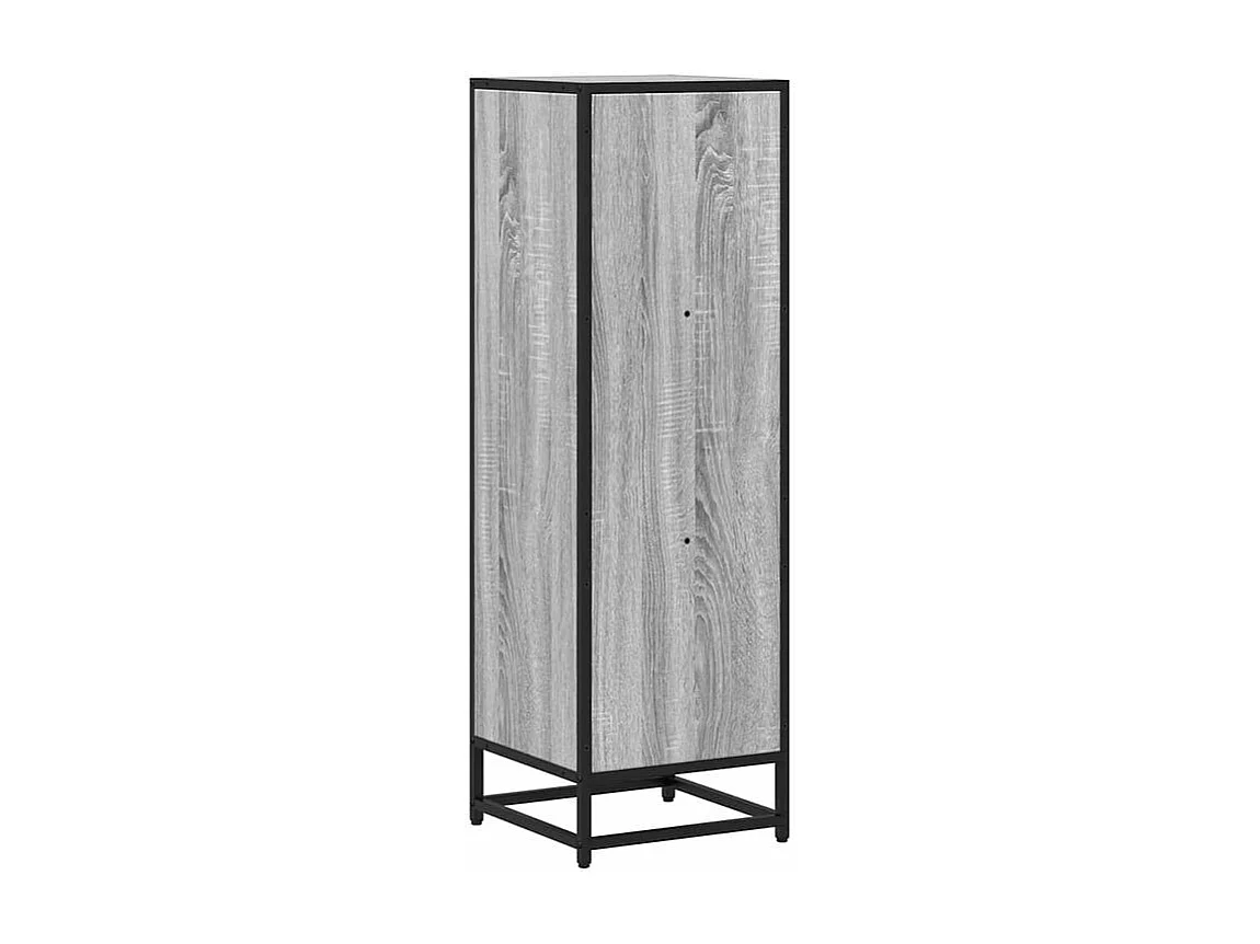 Bibliothèque sonoma gris 33,5x33x107,5 bois d'ingénierie