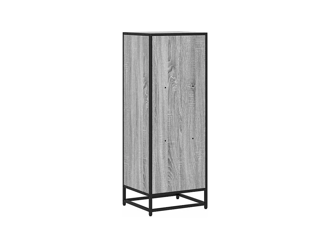 Bibliothèque sonoma gris 40x35x107,5 bois d'ingénierie