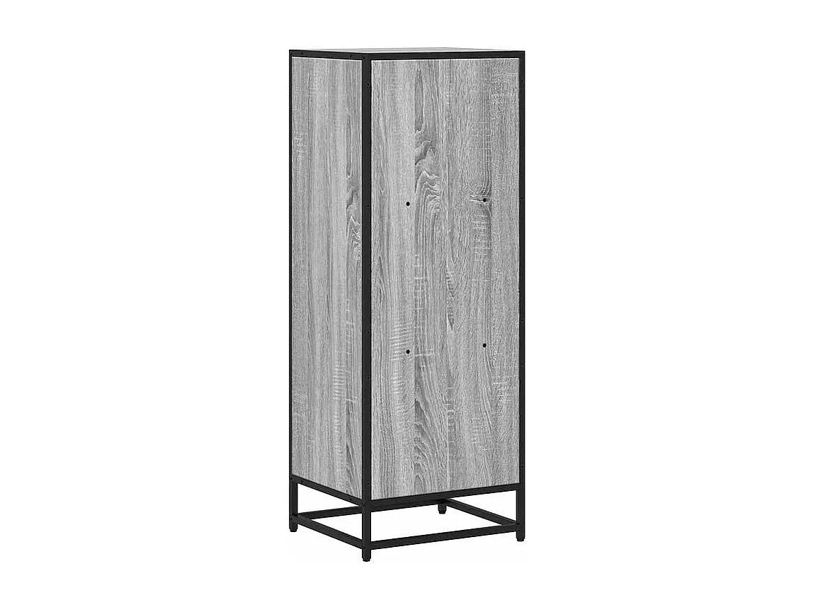 Bibliothèque sonoma gris 40x35x107,5 bois d'ingénierie