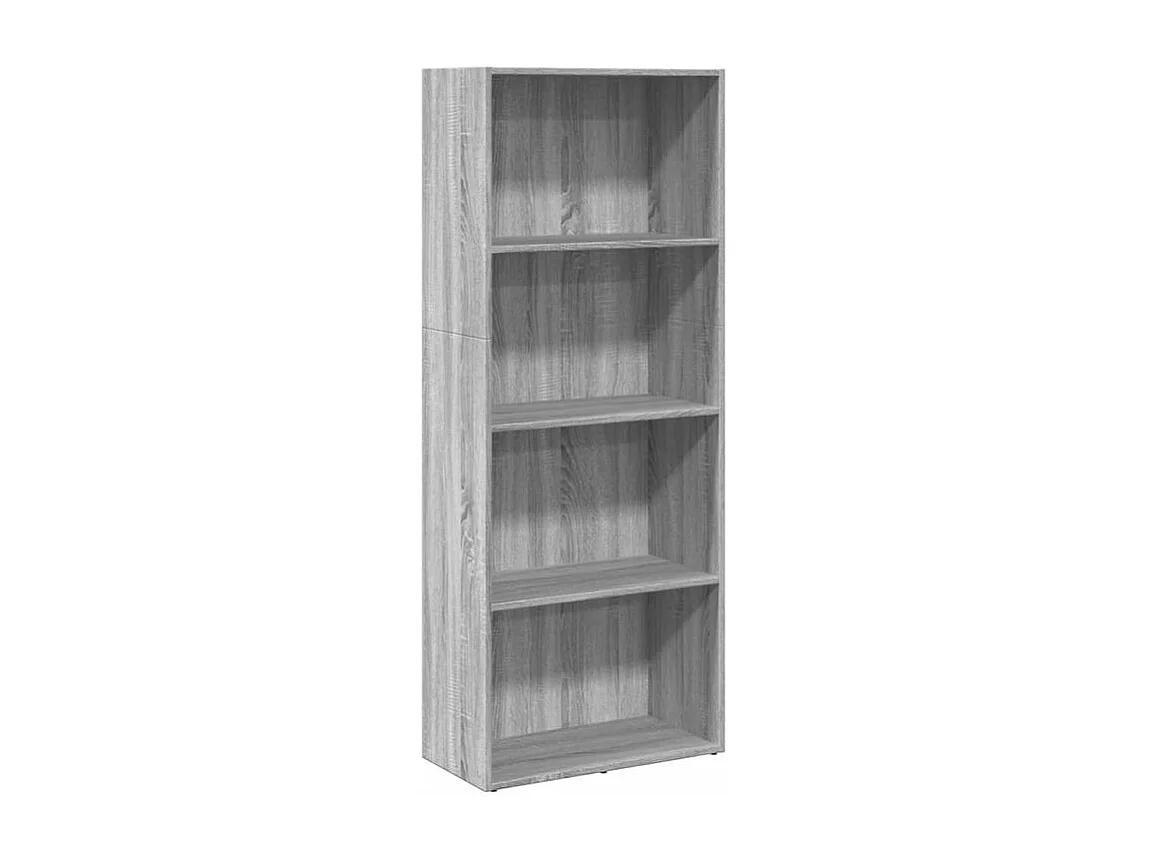 Bibliothèque sonoma gris 60x30x152 bois d'ingénierie