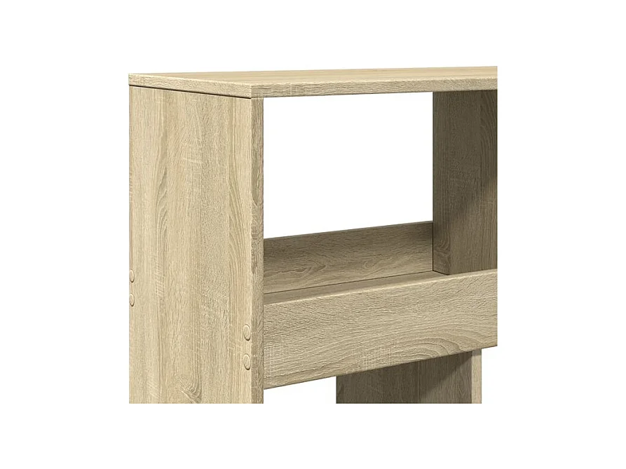 Bibliothèque chêne sonoma 100x33x125,5 bois d'ingénierie