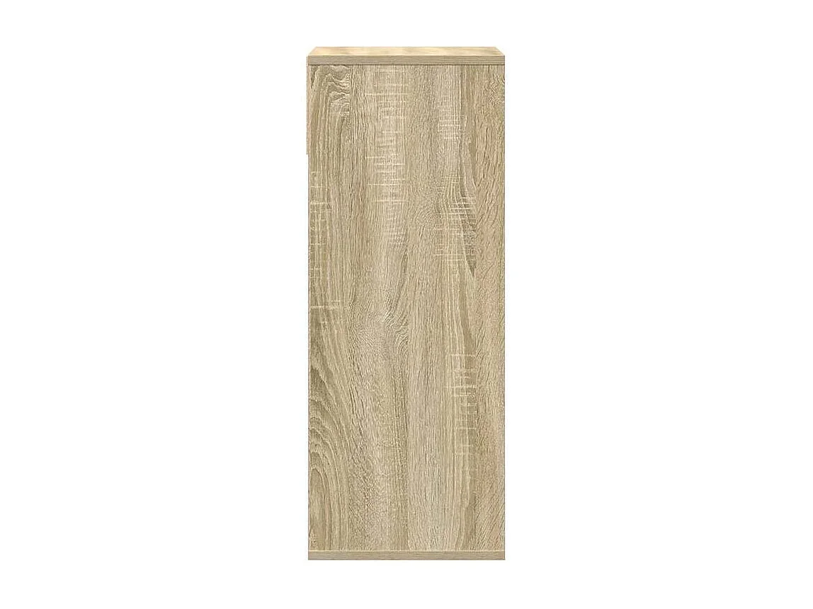 Bibliothèque chêne sonoma 34x31x80 bois d'ingénierie