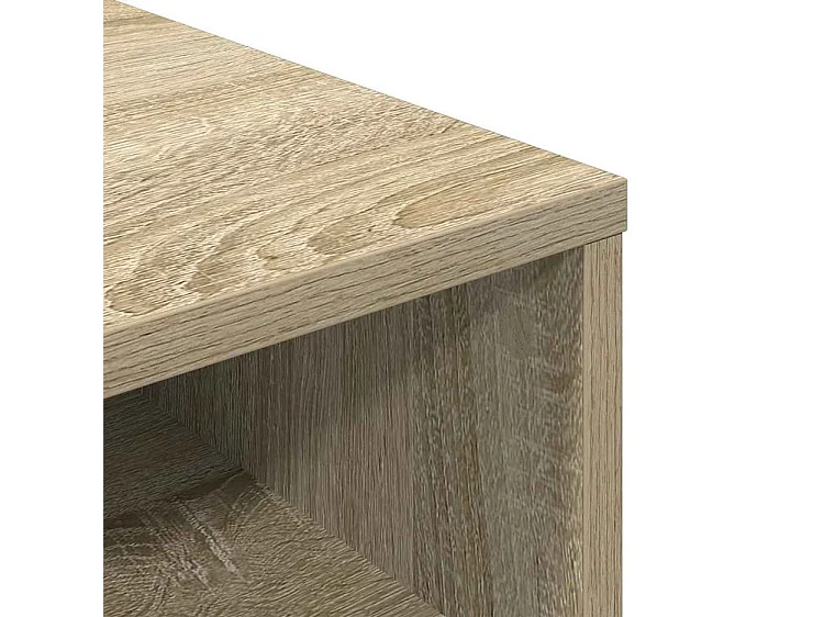 Bibliothèque chêne sonoma 34x31x80 bois d'ingénierie