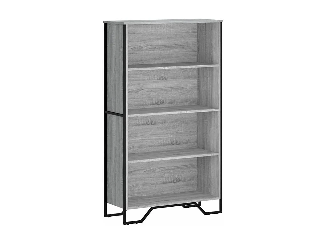 Bibliothèque sonoma gris 80x31x137,5 bois d'ingénierie