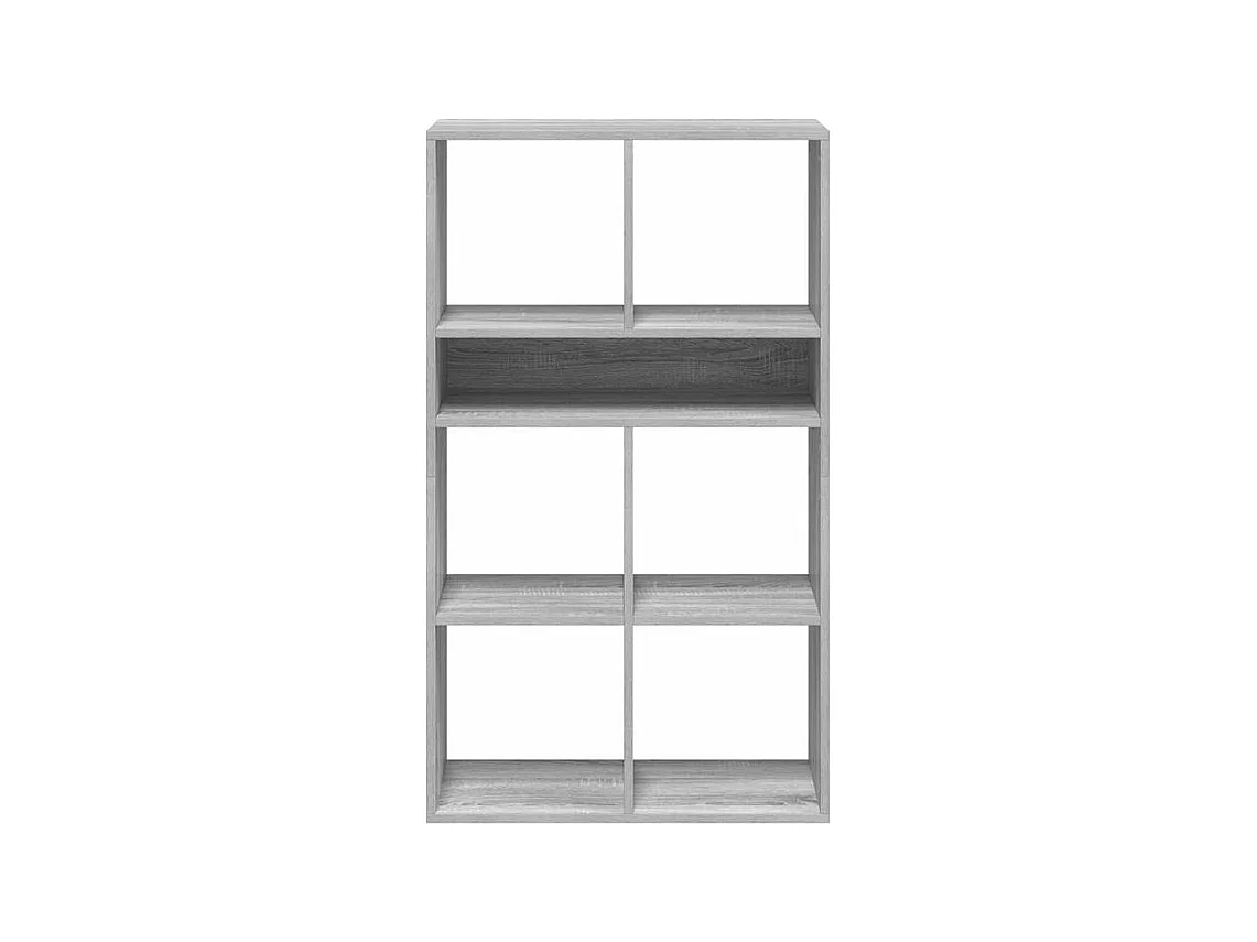 Bibliothèque sonoma gris 66x31x112 bois d'ingénierie