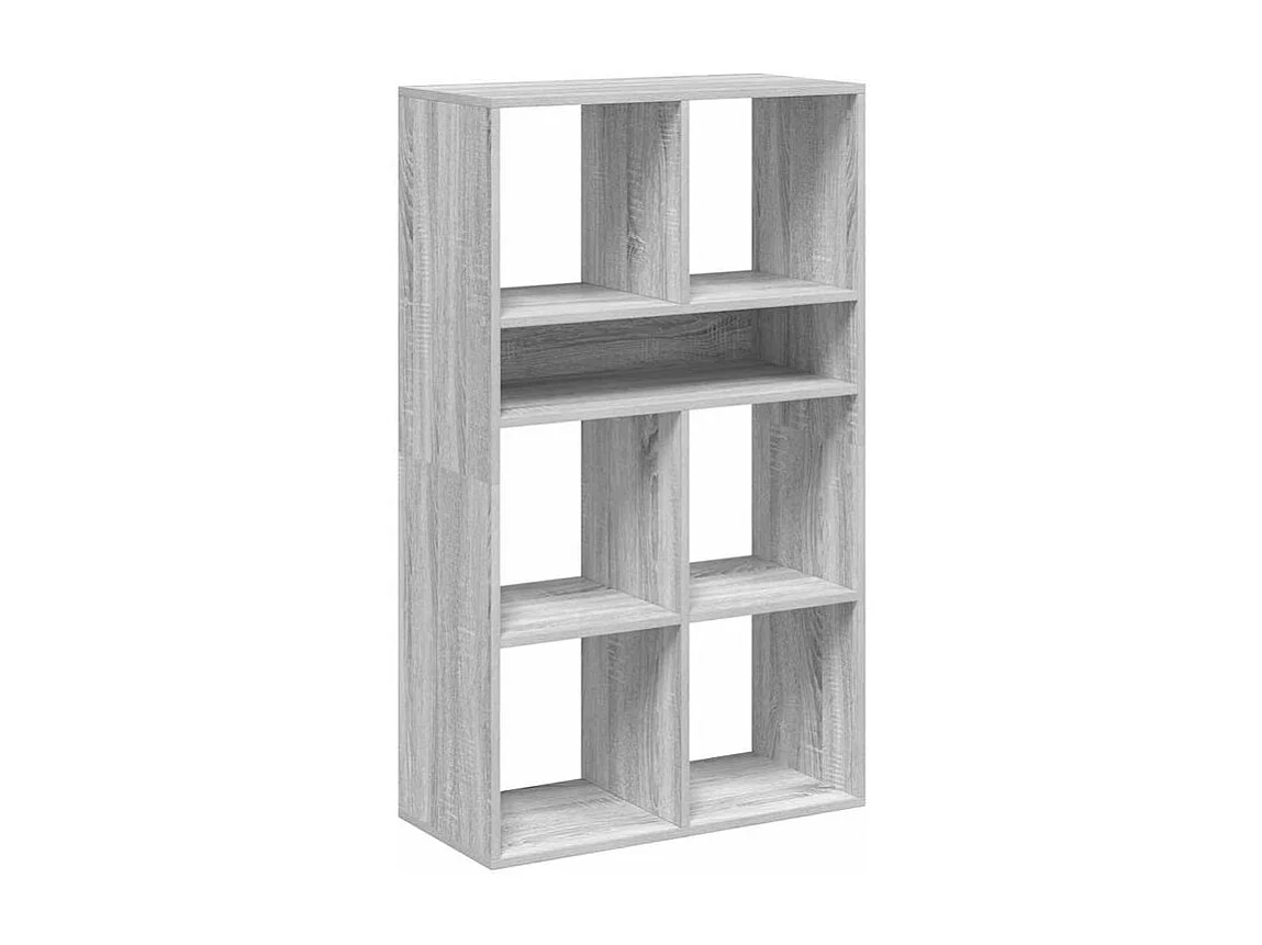 Bibliothèque sonoma gris 66x31x112 bois d'ingénierie