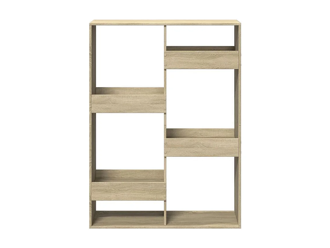 Cloison de séparation chêne sonoma 100x33x135 bois ingénierie