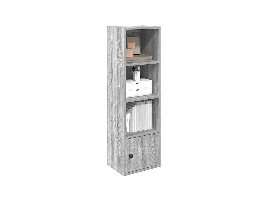 Bibliothèque sonoma gris 31x24x102 bois d'ingénierie