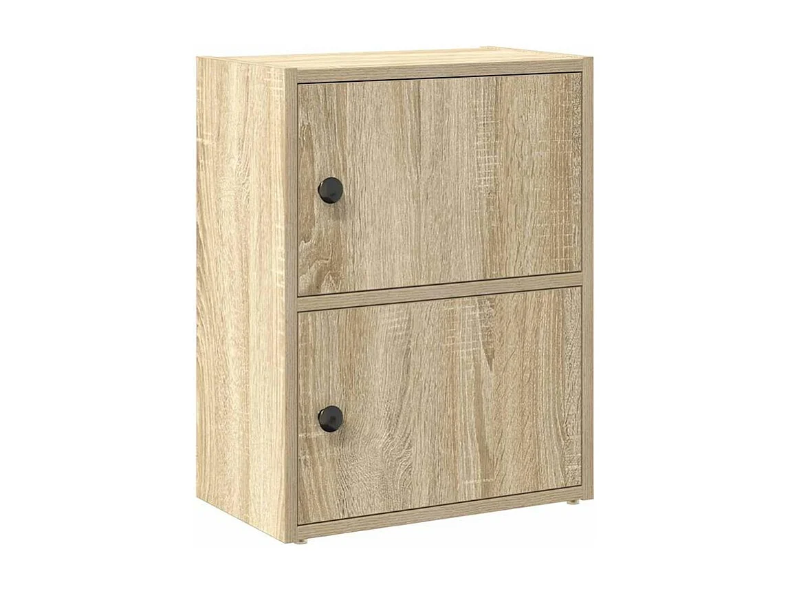 Bibliothèque chêne sonoma 40x24x52 bois d'ingénierie