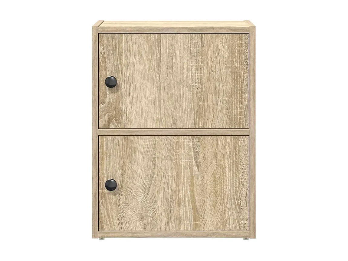 Bibliothèque chêne sonoma 40x24x52 bois d'ingénierie