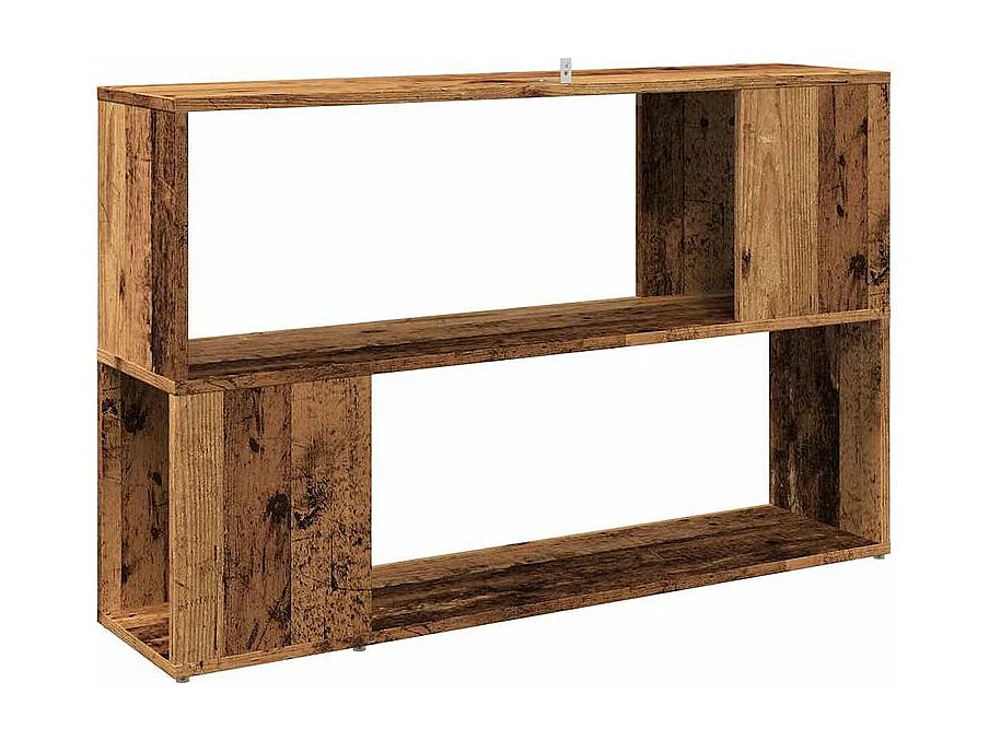 Bibliothèque vieux bois 100x24x63 bois d'ingénierie