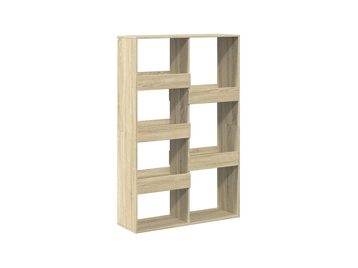 Bibliothèque chêne sonoma 100x33x155,5 bois d'ingénierie