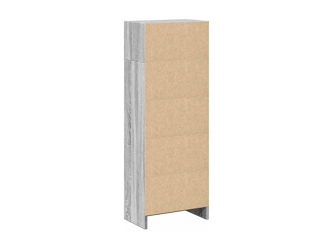 Bibliothèque sonoma gris 40x24x109 bois d'ingénierie