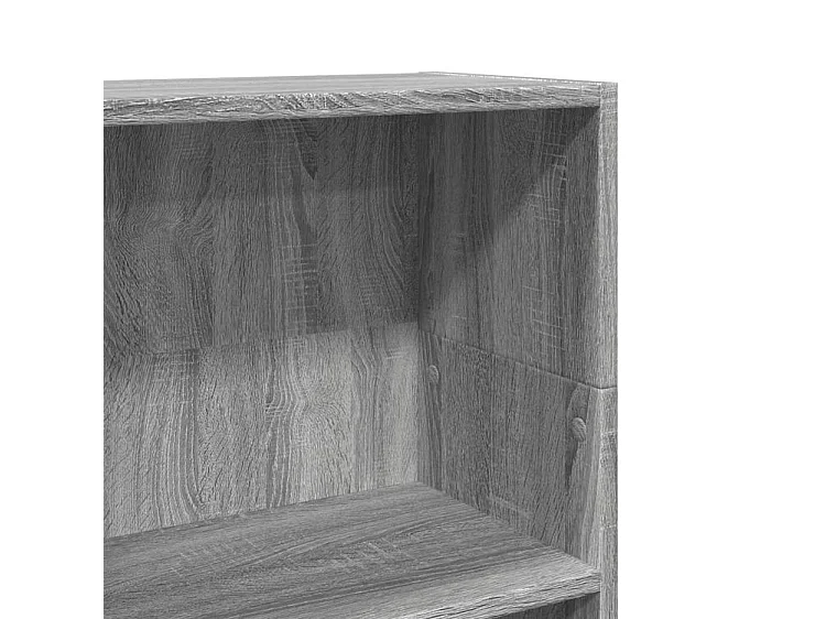 Bibliothèque sonoma gris 40x24x109 bois d'ingénierie