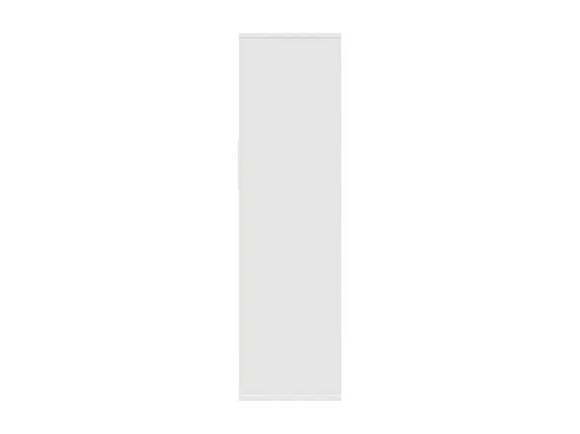 Bibliothèque blanc 34x31x112 bois d'ingénierie