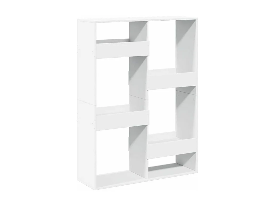 Bibliothèque blanc 100x33x135 bois d'ingénierie