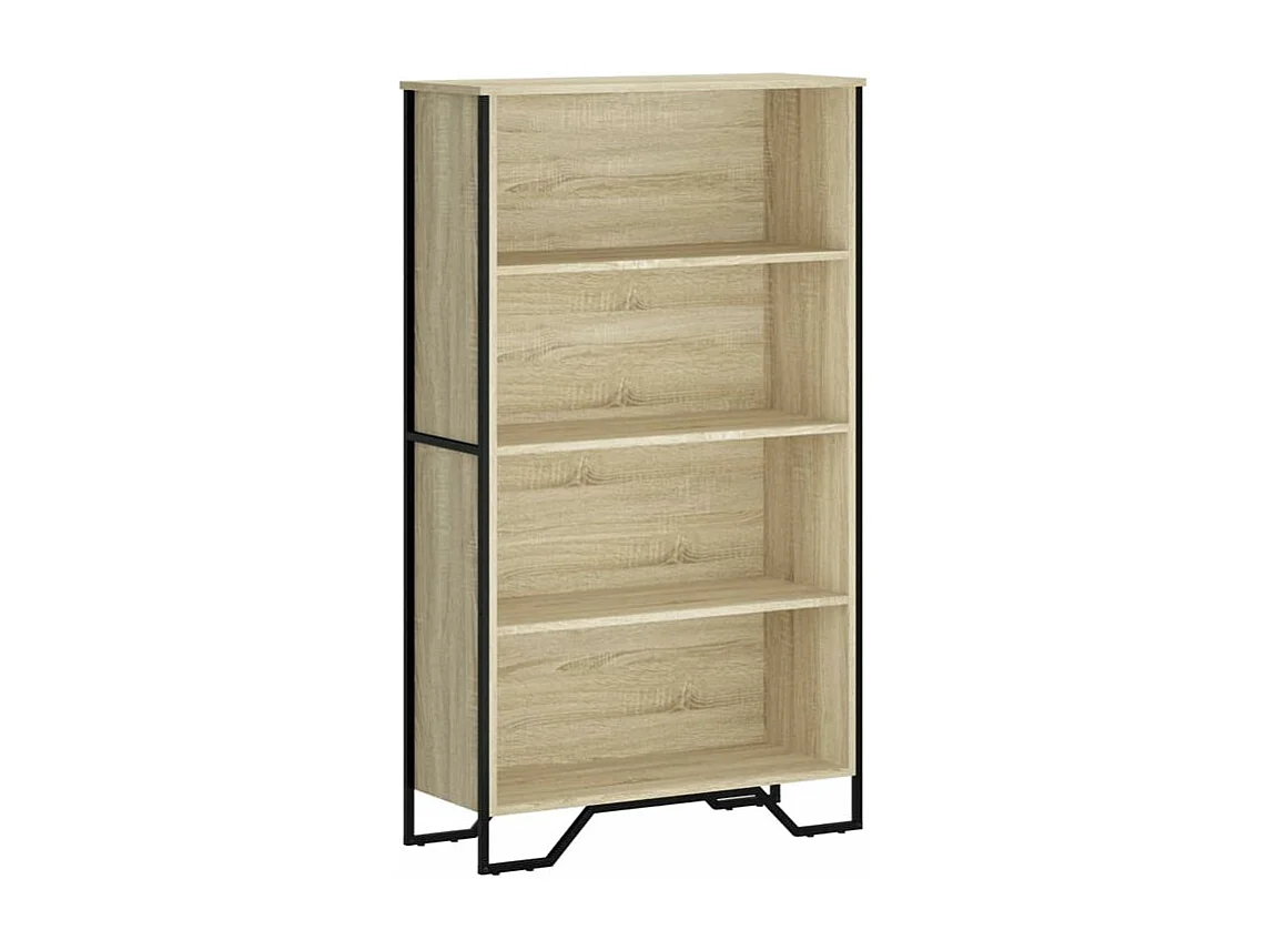 Bibliothèque chêne sonoma 80x31x137,5 bois d'ingénierie