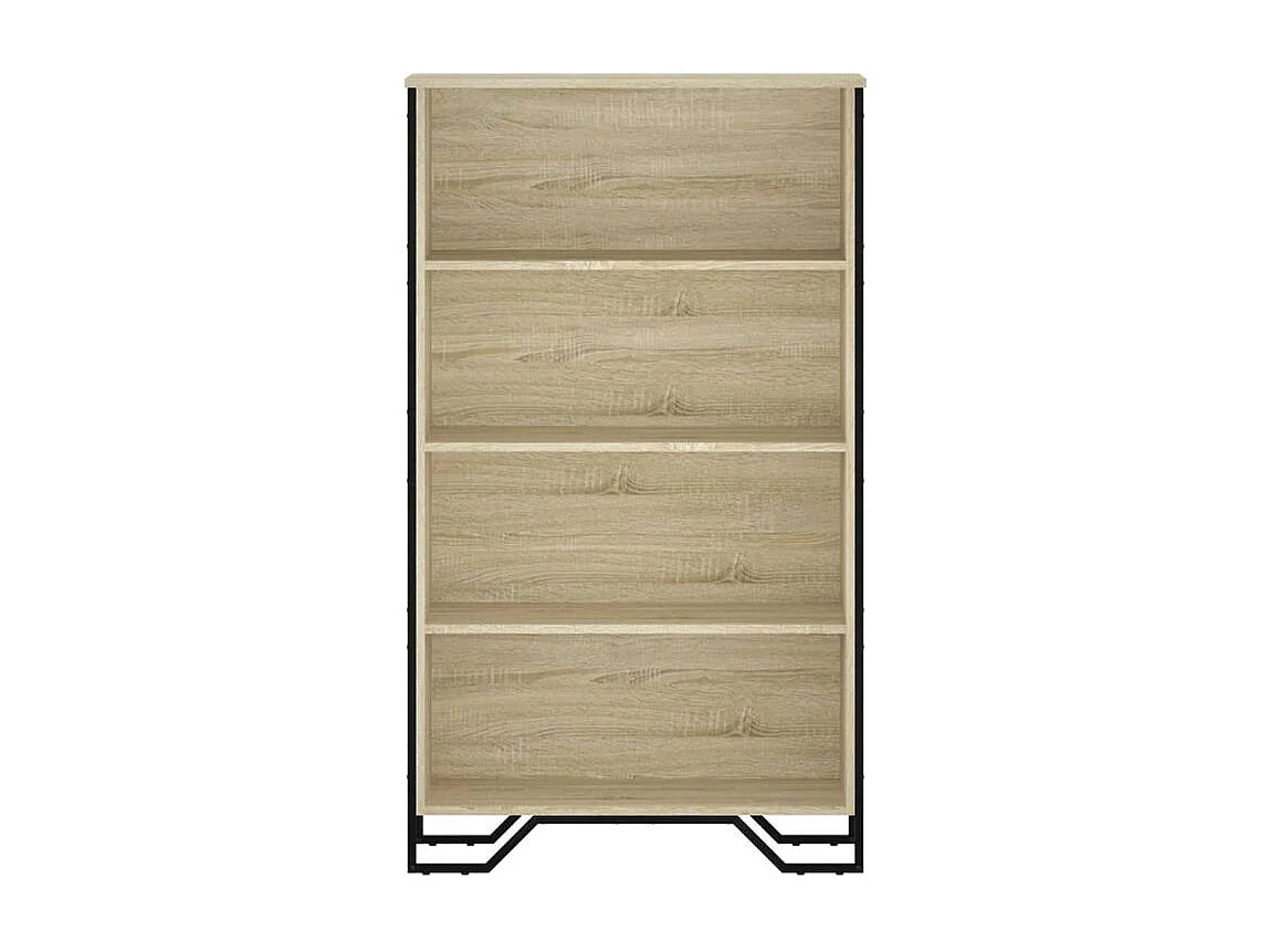 Bibliothèque chêne sonoma 80x31x137,5 bois d'ingénierie