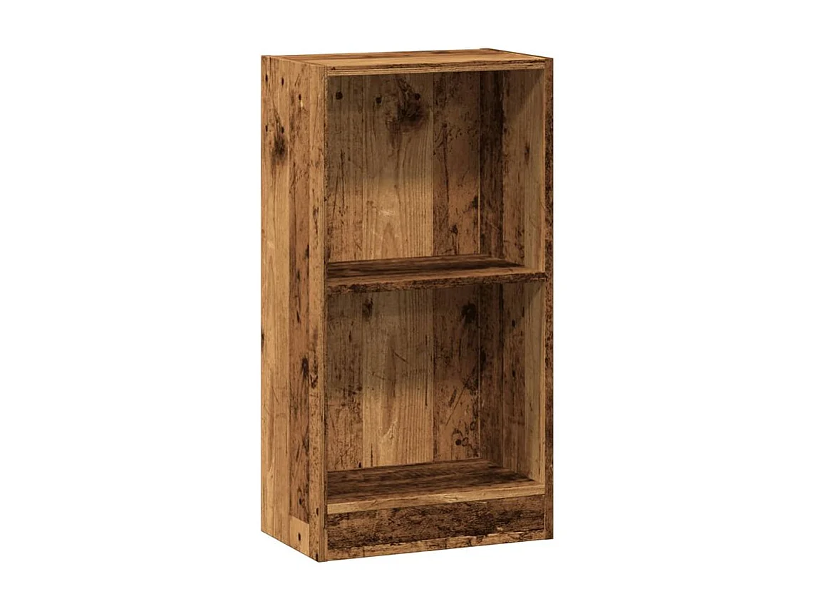 Bibliothèque vieux bois 40x24x76 bois d'ingénierie