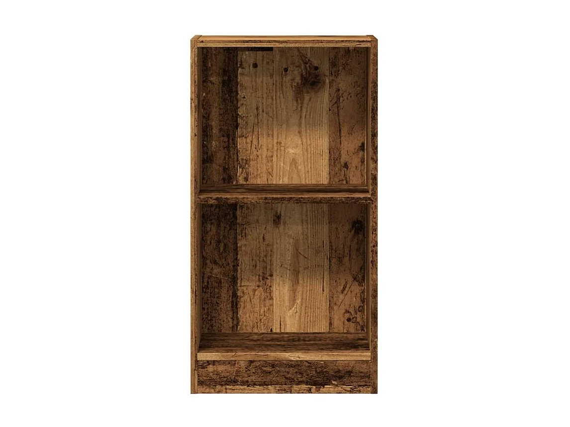 Bibliothèque vieux bois 40x24x76 bois d'ingénierie