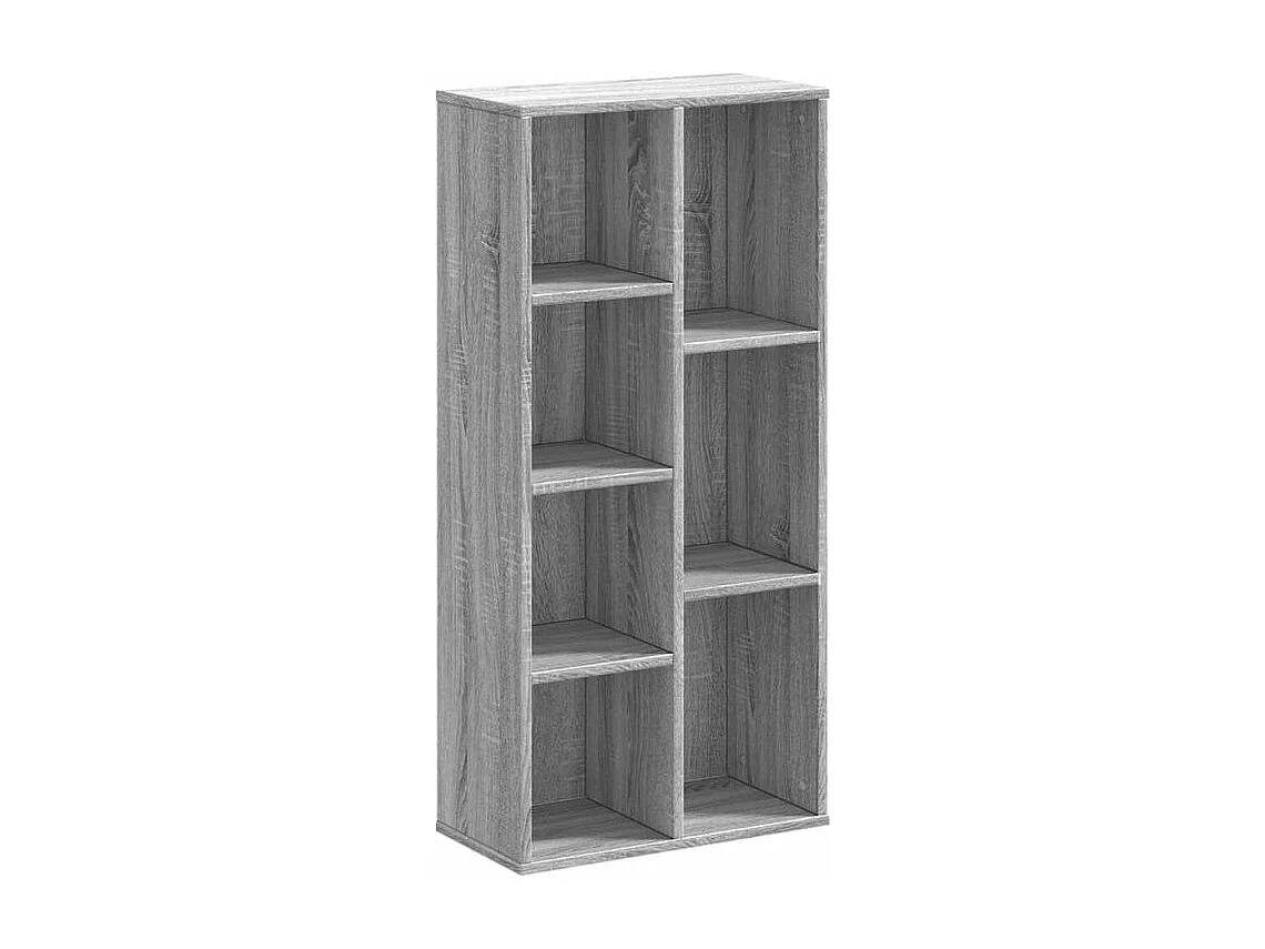 Bibliothèque sonoma gris 50x25x105 bois d'ingénierie