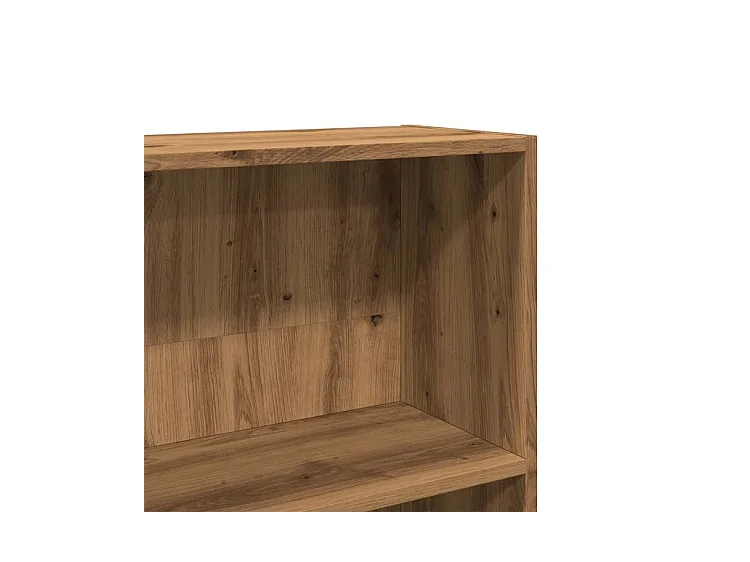 Bibliothèque 5 niveaux en bois Klazo L80xH189xP30 - Style Classique-Couleur Marron clair