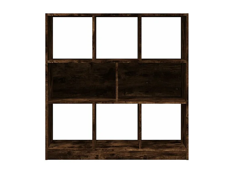 Bibliothèque Chêne fumé 97,5x29,5x100 Bois d'ingénierie