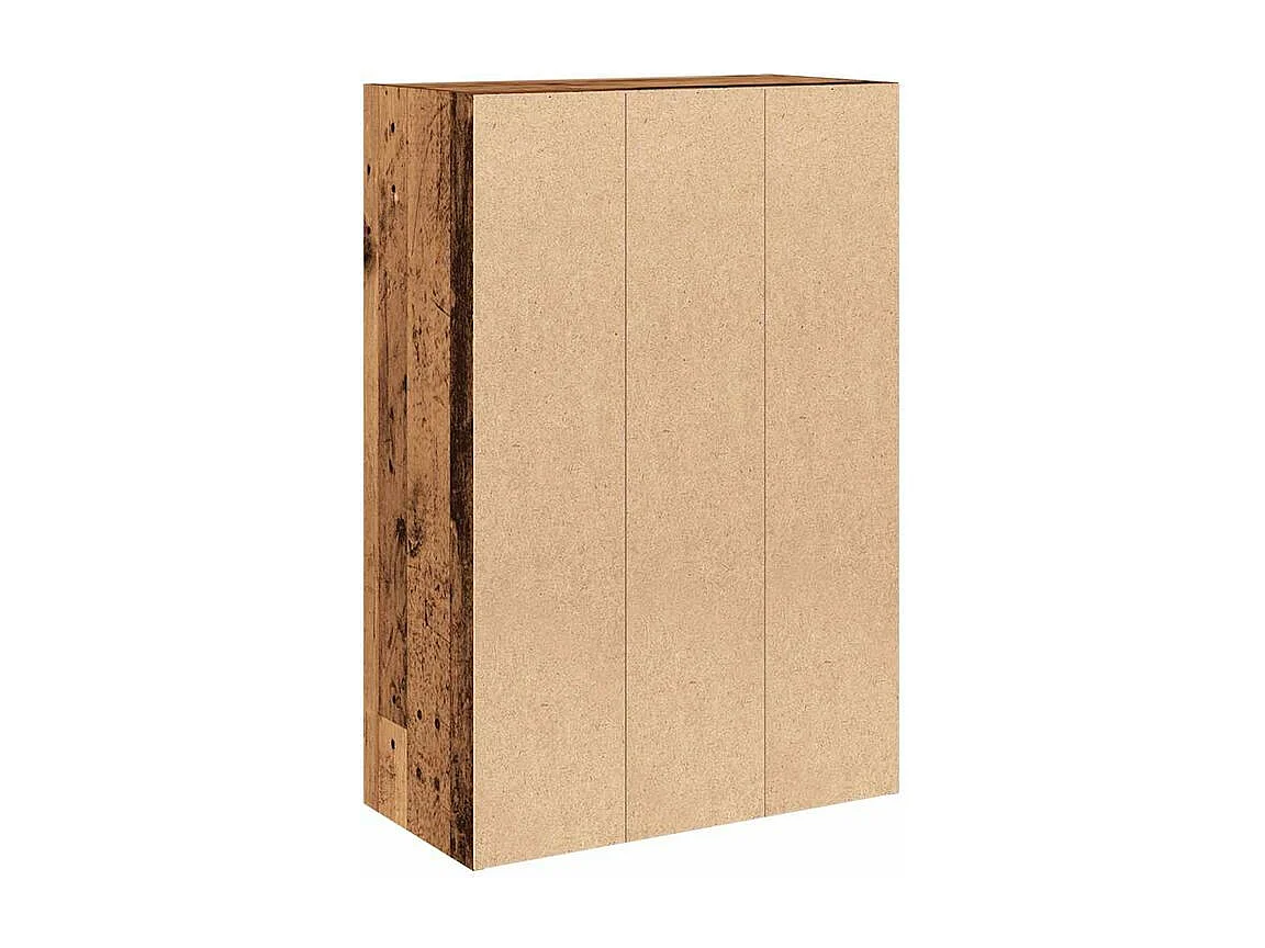 Bibliothèque vieux bois 60,5x30x90 bois d'ingénierie