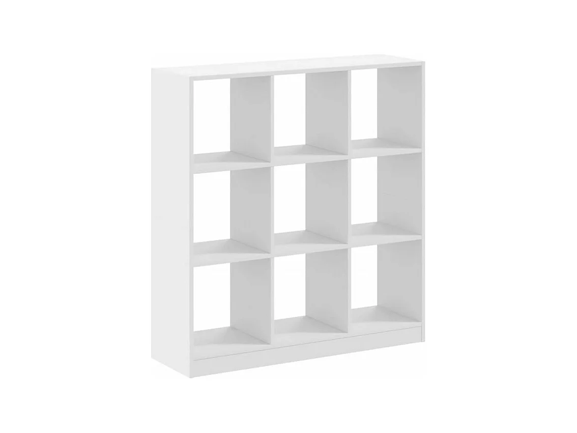 Bibliothèque blanc 102x32x108 bois d'ingénierie