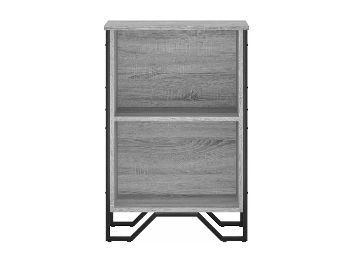 Bibliothèque sonoma gris 50x31x74,5 bois d'ingénierie