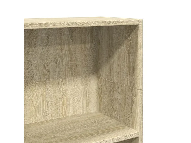 Bibliothèque chêne sonoma 40x24x109 bois d'ingénierie