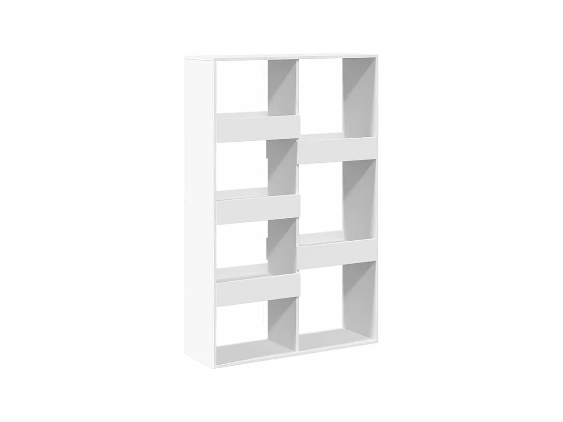 Bibliothèque blanc 100x33x155,5 bois d'ingénierie