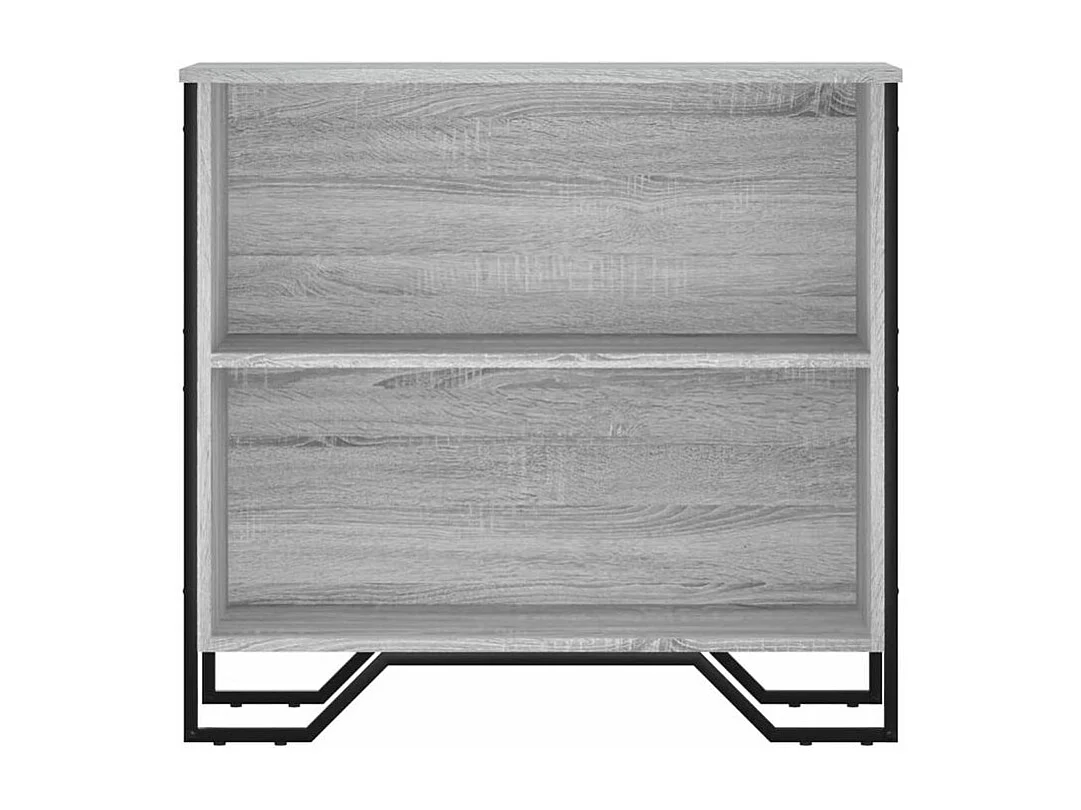 Bibliothèque sonoma gris 80x31x74,5 bois d'ingénierie