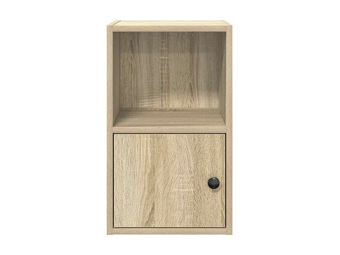 Bibliothèque chêne sonoma 31x24x52 bois d'ingénierie