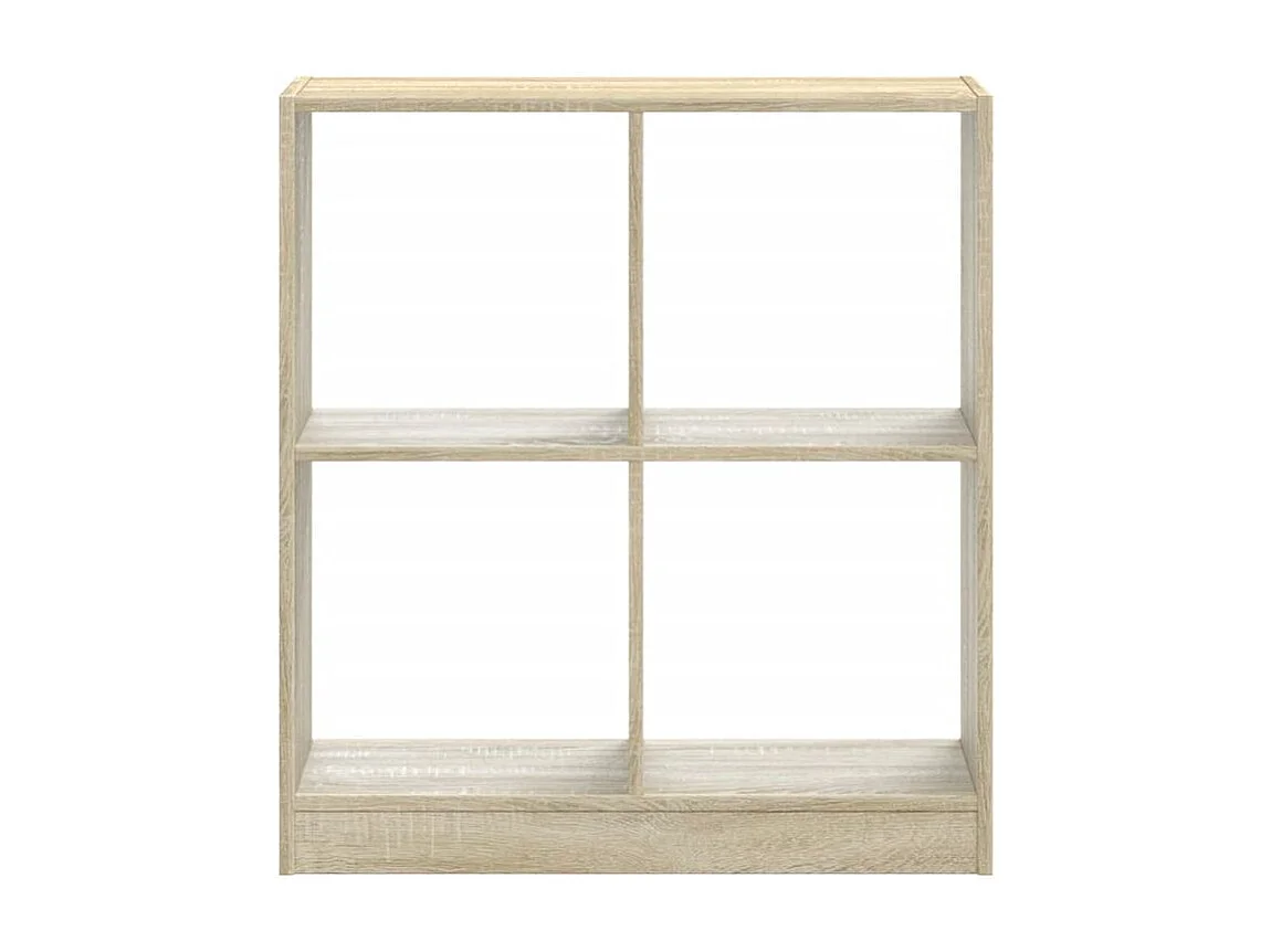 Bibliothèque chêne sonoma 68,5x32x75 bois d'ingénierie