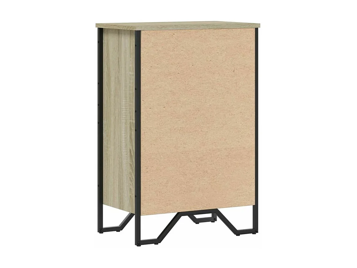 Bibliothèque chêne sonoma 50x31x74,5 bois d'ingénierie