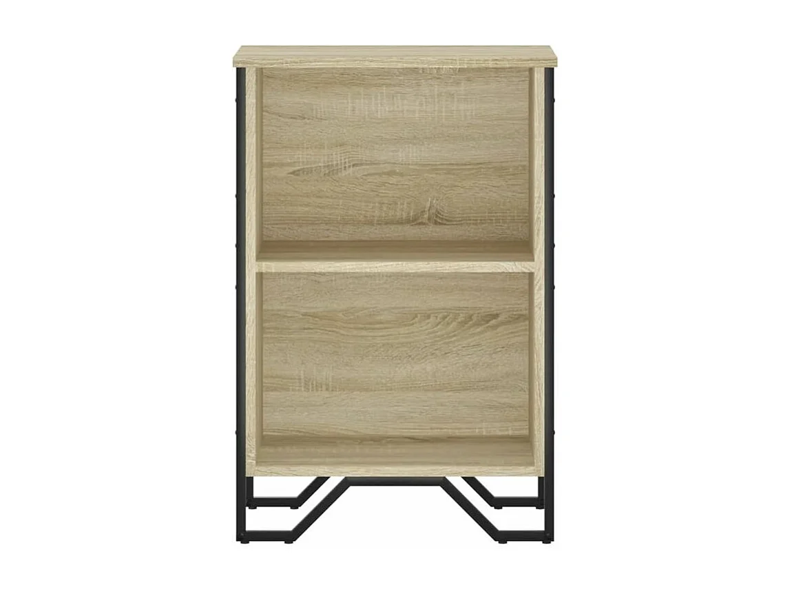 Bibliothèque chêne sonoma 50x31x74,5 bois d'ingénierie