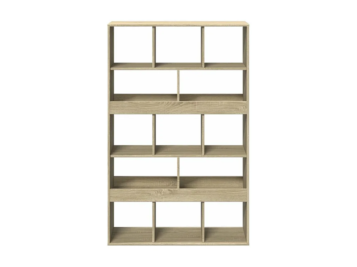 Bibliothèque chêne sonoma 100x33x156,5 bois d'ingénierie