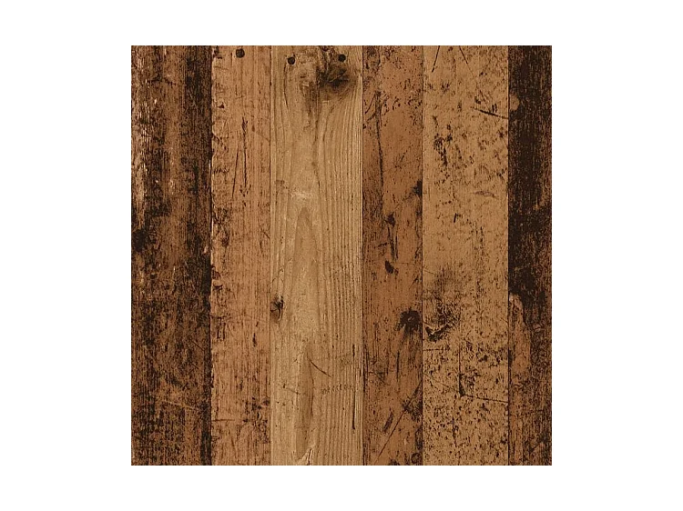 Petite bibliothèque modulable Loza 63cm - Verticale ou horizontale-Couleur Marron noisette