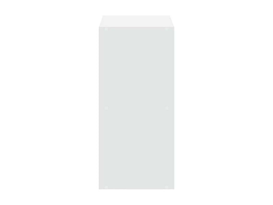 Bibliothèque blanc 68,5x32x68,5 bois d'ingénierie